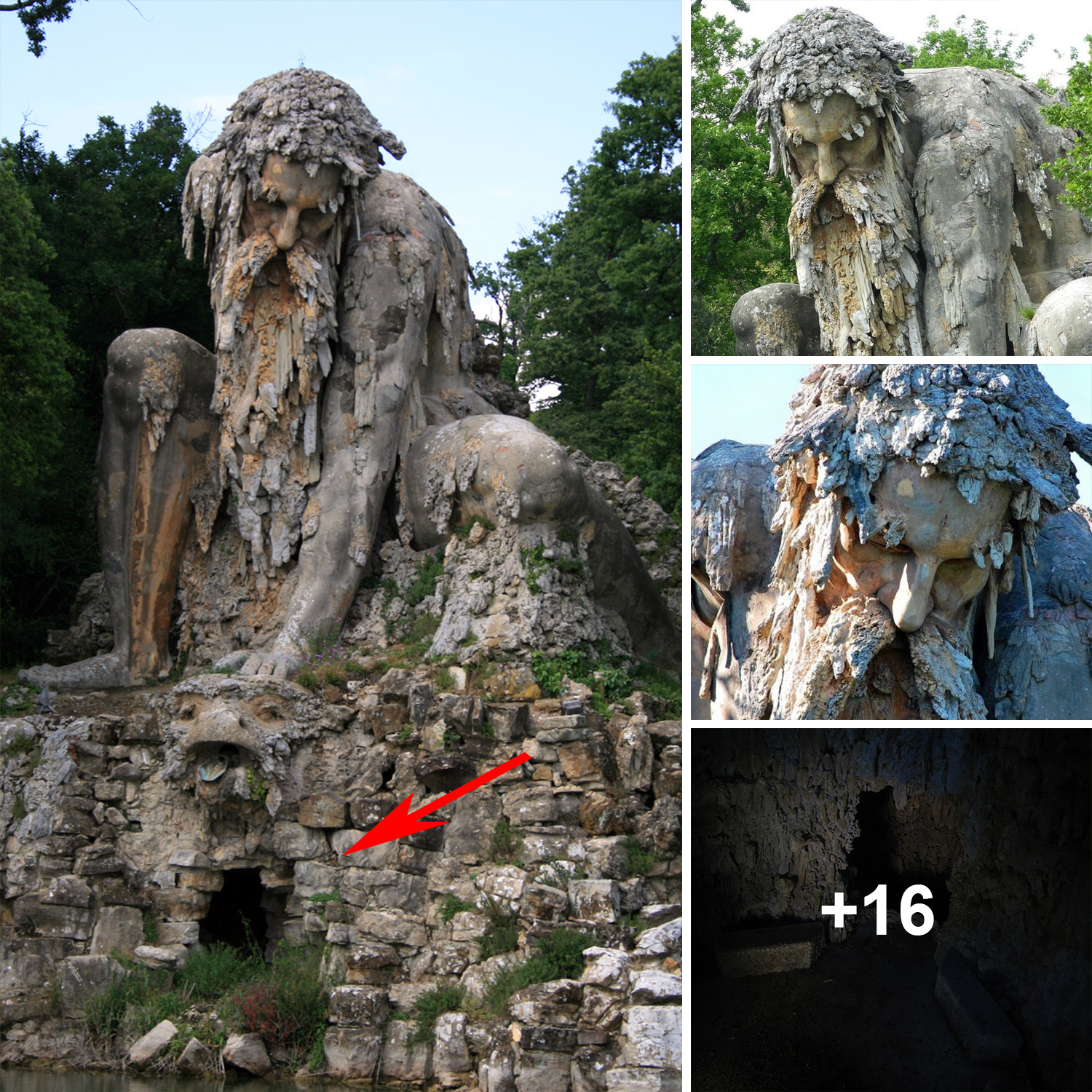 Giant 16th-Century ‘Colossus’ Sculpture In Florence, Italy Has Entire 